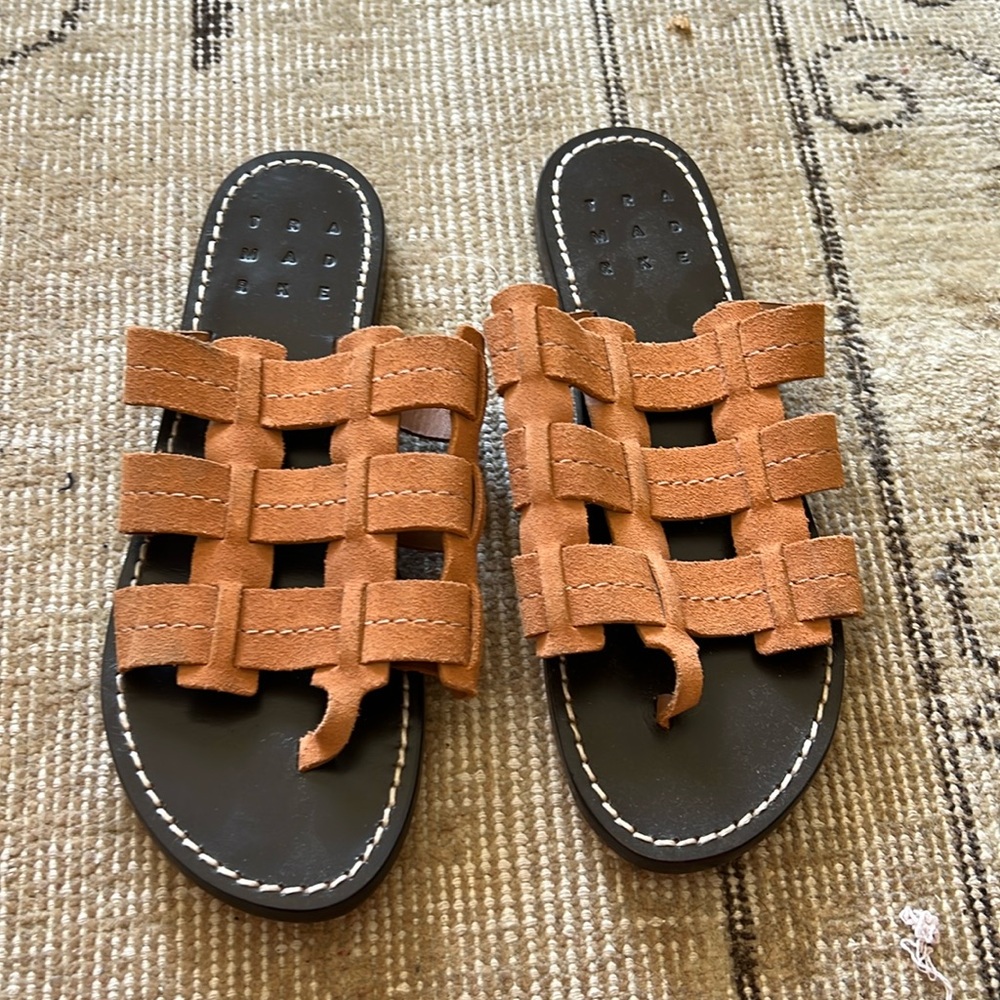 Trademark sandals
